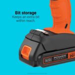 BLACK+DECKER Kombinirani komplet akumulatorskih udarnih vrtalnih vijačnikov z največjo močjo 20 V 8B2Z584 orodja - Image 4