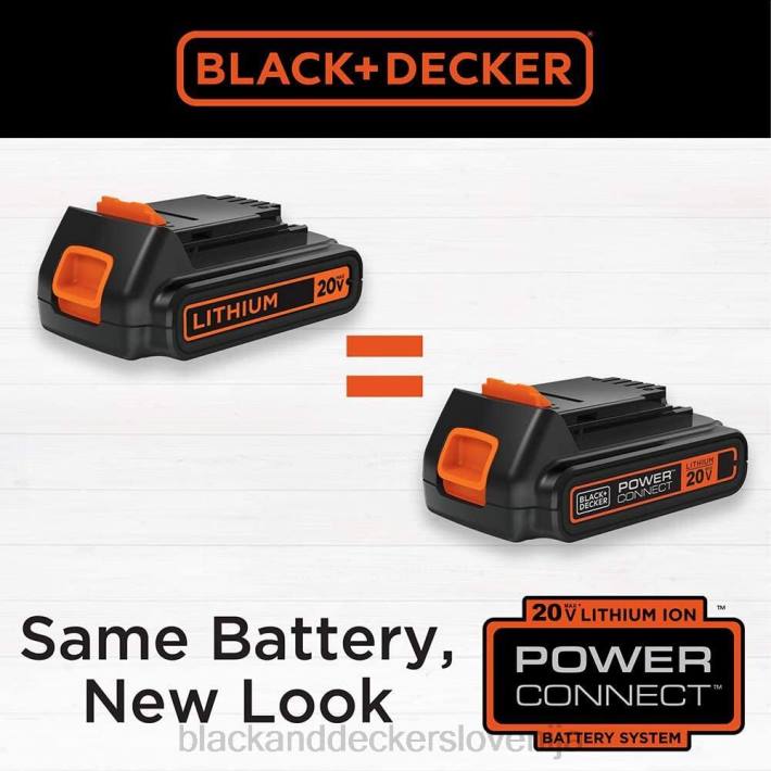 BLACK+DECKER Kombinirani komplet električnih orodij z največ 20 V Komplet brezžičnega električnega orodja s 4 orodji z 2 baterijama in polnilnikom 8B2Z544 orodja - Image 11