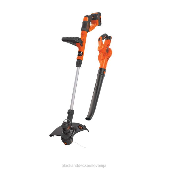 BLACK+DECKER Kombinirani komplet za prirezovanje/pometanje z litijevimi vrvicami največ 40 V 8B2Z441 na prostem - Image 2