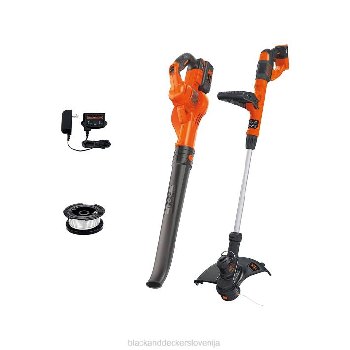 BLACK+DECKER Kombinirani komplet za prirezovanje/pometanje z litijevimi vrvicami največ 40 V 8B2Z441 na prostem - Image 4