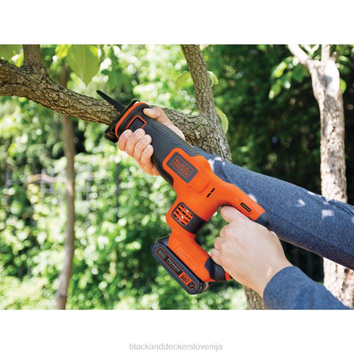 BLACK+DECKER Komplet akumulatorske sabljaste žage 20 V max 8B2Z647 orodja - Image 1