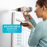 BLACK+DECKER Komplet akumulatorskih vrtalnih vijačnikov 20v max matrix bel 8B2Z585 orodja - Image 9