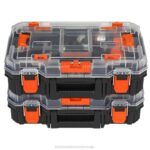 BLACK+DECKER Komplet električnega orodja matrix 20v max vključuje akumulatorski vrtalnik z 12 nastavki in kovček za shranjevanje 8B2Z530 orodja - Image 3