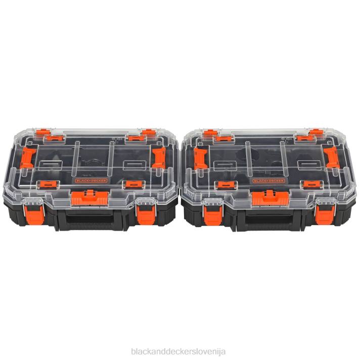 BLACK+DECKER Komplet električnega orodja matrix 20v max vključuje akumulatorski vrtalnik z 12 nastavki in kovček za shranjevanje 8B2Z530 orodja - Image 4