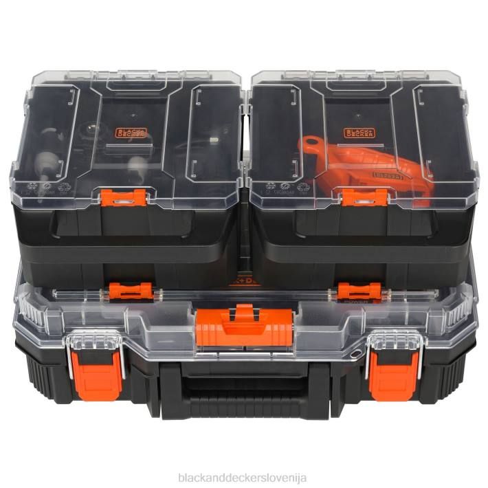 BLACK+DECKER Komplet električnega orodja matrix 20v max vključuje akumulatorski vrtalnik z 8 nastavki in kovček za shranjevanje 8B2Z529 orodja - Image 5