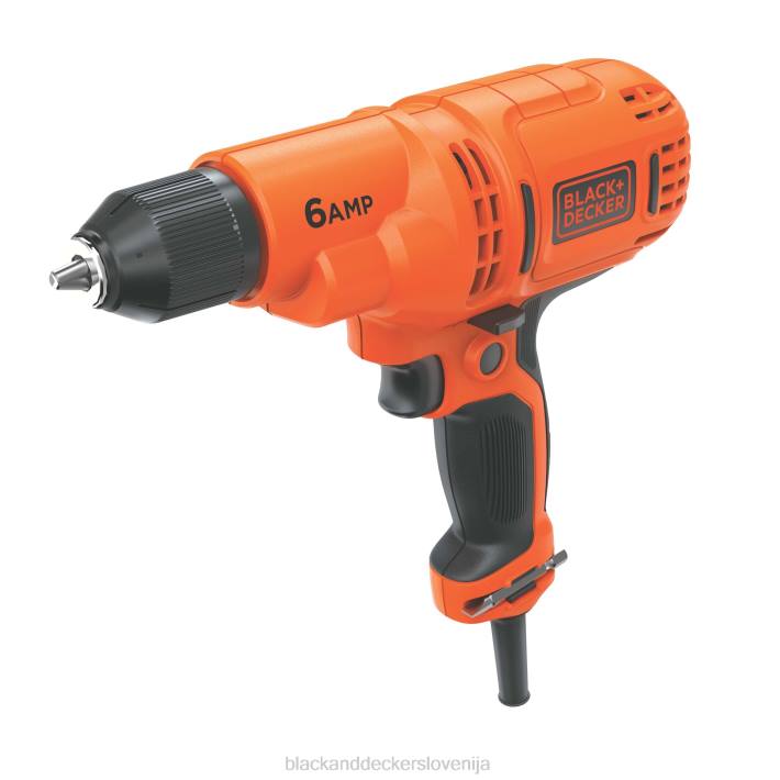 BLACK+DECKER Komplet električnih vrtalnih vijačnikov 3/8 in. 6,0 amp žični 8B2Z570 orodja - Image 2
