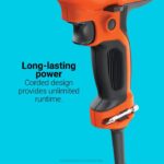 BLACK+DECKER Komplet električnih vrtalnih vijačnikov 3/8 in. 6,0 amp žični 8B2Z570 orodja - Image 7