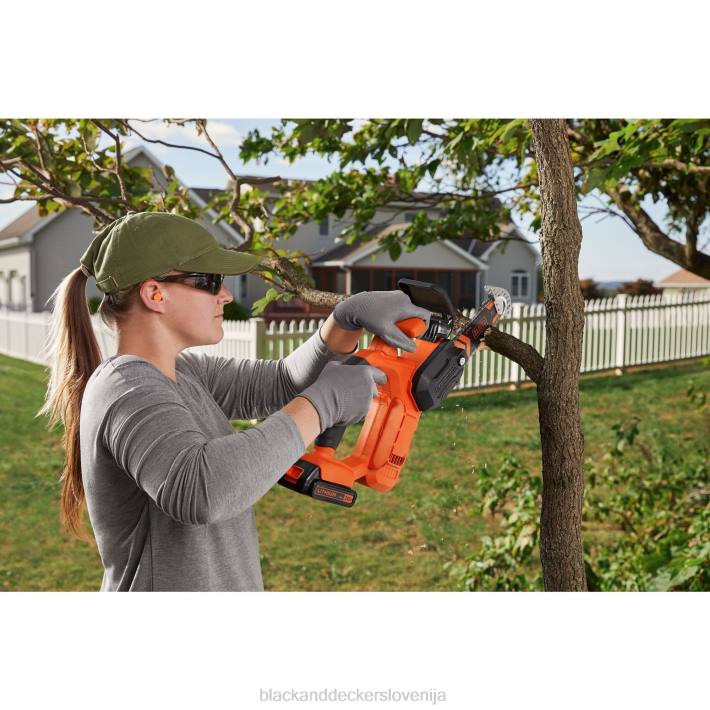 BLACK+DECKER Komplet motorne žage za obrezovanje 20v max 8B2Z401 na prostem - Image 1