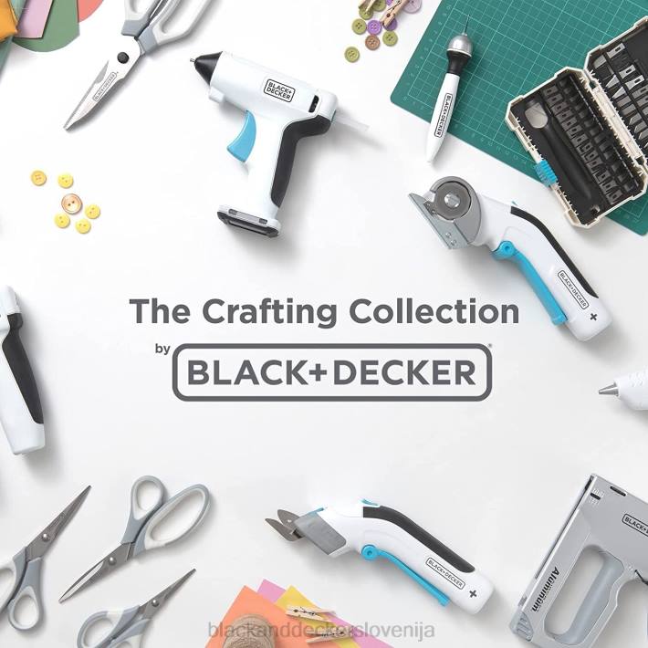 BLACK+DECKER komplet obrtniških hobi nožev s 26 različnimi rezili in podlogo za rezanje 8B2Z152 dom in življenjski slog - Image 7