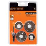 BLACK+DECKER komplet vrtalnih žag sortiran 5-delni 8B2Z667 orodja - Image 3