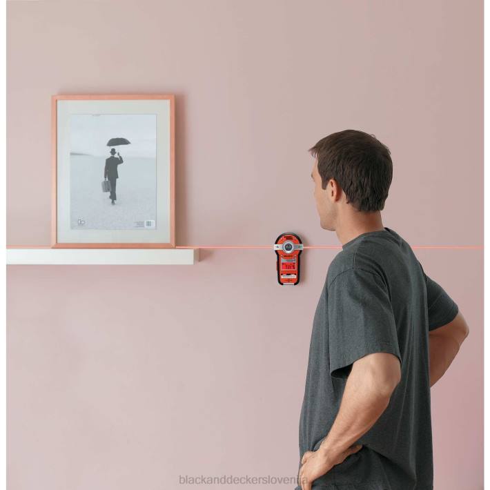 BLACK+DECKER linijsko lasersko samodejno niveliranje z iskalcem čepov 8B2Z610 orodja - Image 17