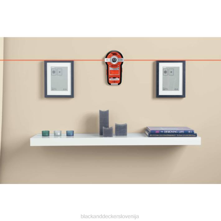 BLACK+DECKER linijsko lasersko samodejno niveliranje z iskalcem čepov 8B2Z610 orodja - Image 4