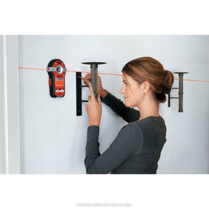 BLACK+DECKER linijsko lasersko samodejno niveliranje z iskalcem čepov 8B2Z610 orodja - Image 7