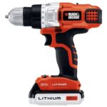 BLACK+DECKER Litijev 2-hitrostni vrtalnik/vijačnik z največjo napetostjo 20 V s hitrim polnilnikom za shranjevanje 8B2Z591 orodja - Image 2