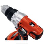 BLACK+DECKER Litijev 2-hitrostni vrtalnik/vijačnik z največjo napetostjo 20 V s hitrim polnilnikom za shranjevanje 8B2Z591 orodja - Image 11