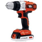 BLACK+DECKER Litijev 2-hitrostni vrtalnik/vijačnik z največjo napetostjo 20 V s hitrim polnilnikom za shranjevanje 8B2Z591 orodja - Image 7