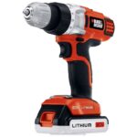 BLACK+DECKER Litijev 2-hitrostni vrtalnik/vijačnik z največjo napetostjo 20 V s hitrim polnilnikom za shranjevanje 8B2Z591 orodja - Image 8