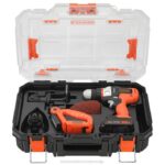 BLACK+DECKER matrix 20v max brezžični kombinirani komplet za 4 orodja s prostorom za shranjevanje 8B2Z526 orodja - Image 2