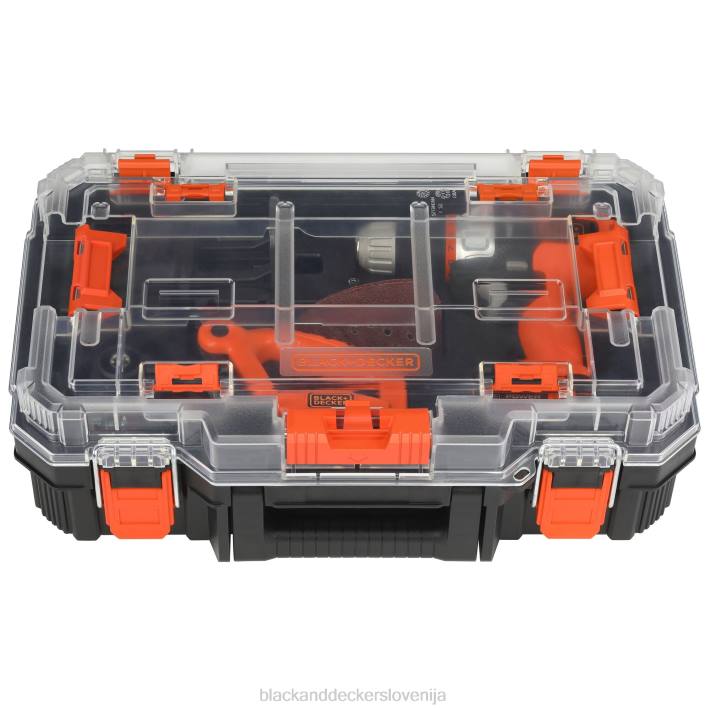 BLACK+DECKER matrix 20v max brezžični kombinirani komplet za 4 orodja s prostorom za shranjevanje 8B2Z526 orodja - Image 4