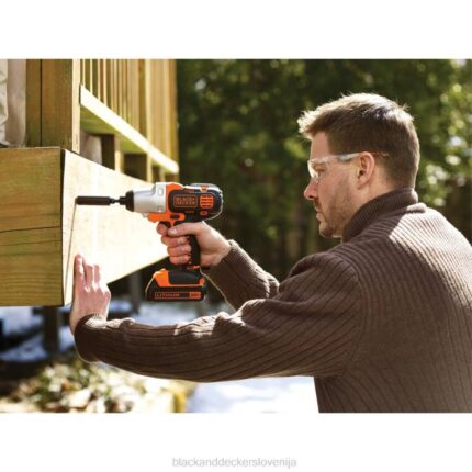BLACK+DECKER Matrix Impact nastavek za večnamensko orodje s kovčkom za shranjevanje 8B2Z580 orodja