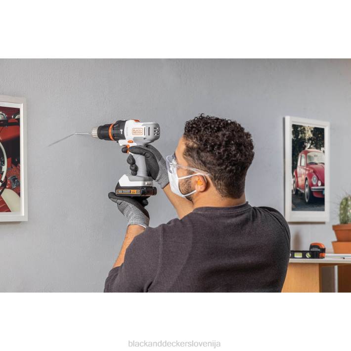 BLACK+DECKER matrix udarno vrtalno kladivo nastavek za večnamensko orodje s kovčkom za shranjevanje 8B2Z581 orodja - Image 11