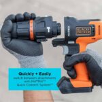 BLACK+DECKER matrix udarno vrtalno kladivo nastavek za večnamensko orodje s kovčkom za shranjevanje 8B2Z581 orodja - Image 5