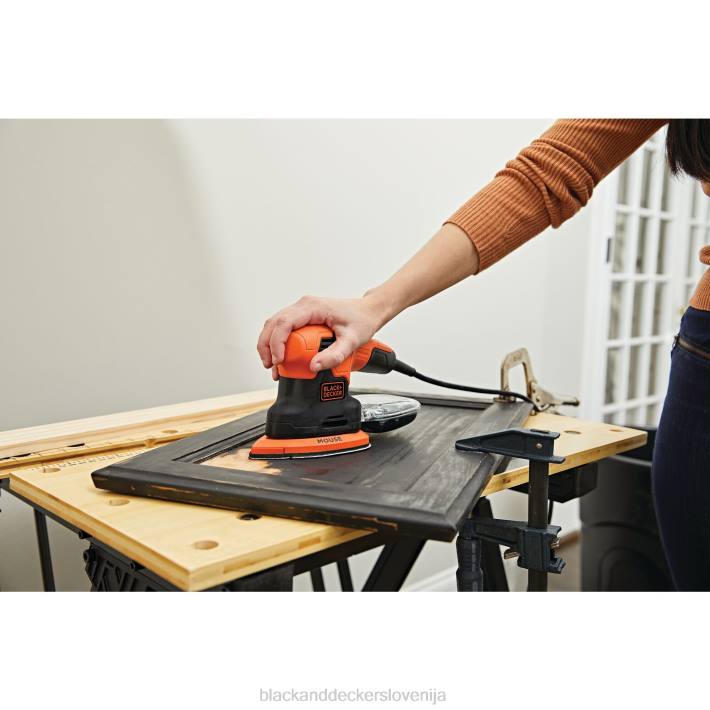 BLACK+DECKER miška 1,2 A električni brusilnik za podrobnosti 8B2Z620 orodja - Image 4