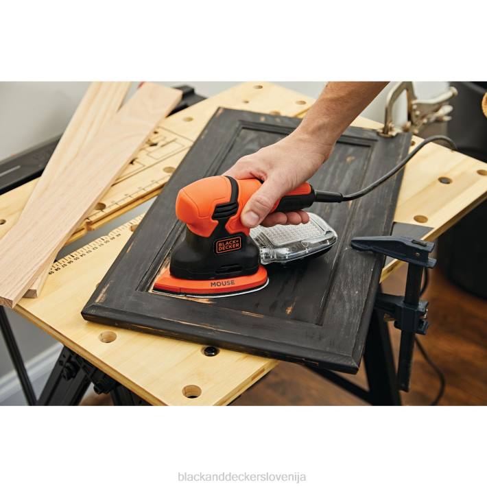 BLACK+DECKER miška 1,2 A električni brusilnik za podrobnosti 8B2Z620 orodja - Image 1
