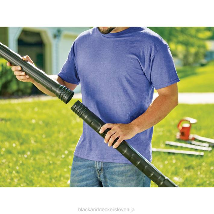 BLACK+DECKER nastavek za čiščenje žlebov za hitro povezavo puhalnika 8B2Z452 na prostem - Image 4