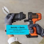 BLACK+DECKER nastavek za večnamensko orodje za škarje s škatlo 8B2Z587 orodja - Image 4