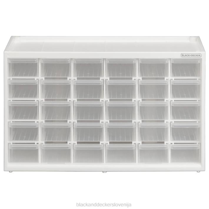 BLACK+DECKER organizator za shranjevanje majhen s 30 predali modularni sistem za shranjevanje, ki ga je enostavno zložiti 8B2Z124 dom in življenjski slog - Image 2