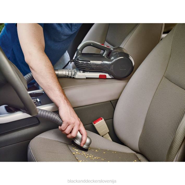 BLACK+DECKER pivot vac 12v max dc avtomobilski ročni vakuumski črn 8B2Z47 čiščenje - Image 11
