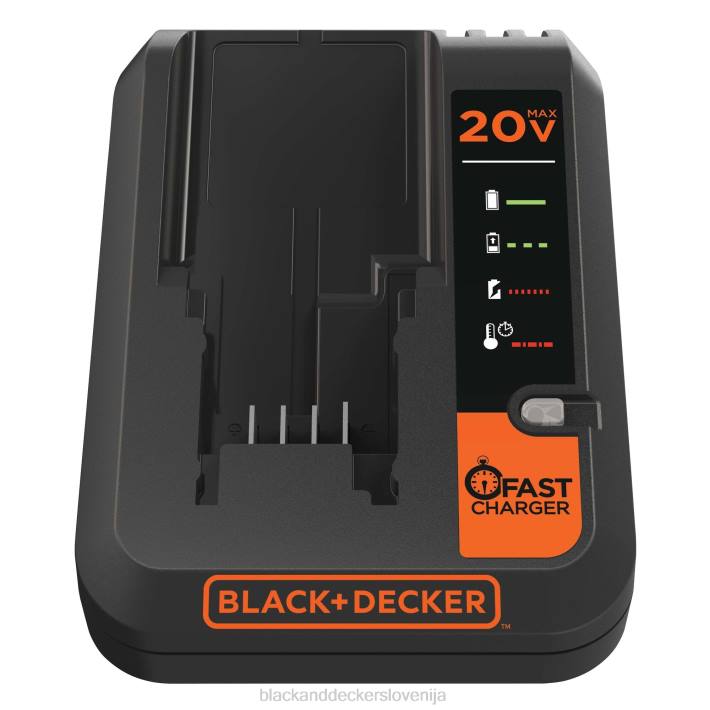 BLACK+DECKER Polnilec za litijevo baterijo 20v max 2 amp 8B2Z726 orodja - Image 3