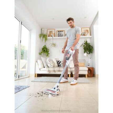 BLACK+DECKER powerseries brezžični palični vakuum 8B2Z92 čiščenje