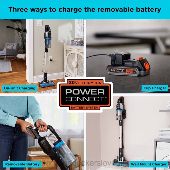 BLACK+DECKER powerseries extreme max 20v max brezžični palični vakuum 8B2Z90 čiščenje - Image 18