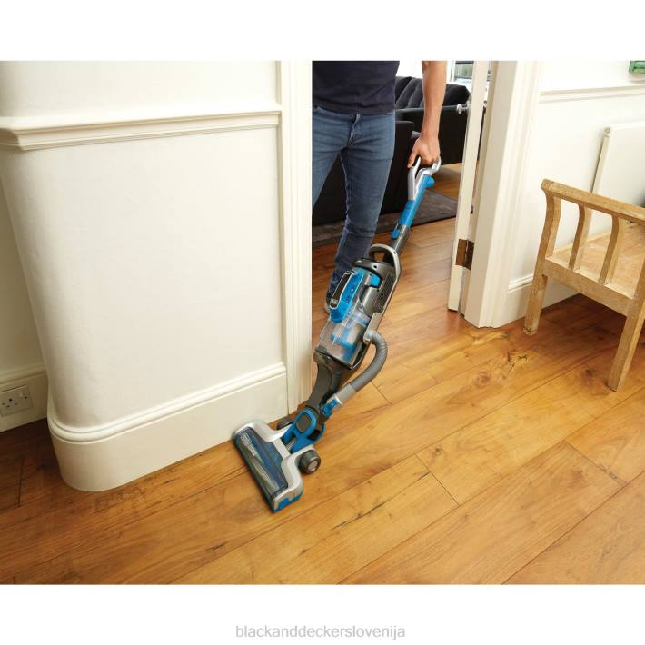 BLACK+DECKER powerseries pro brezžični sesalnik 2 v 1 moder 8B2Z98 čiščenje - Image 16