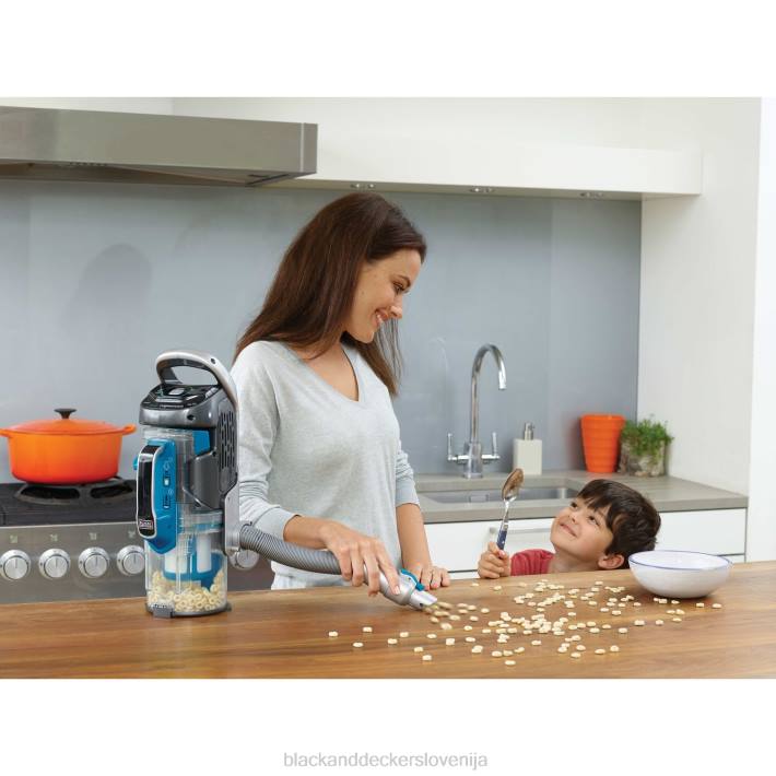 BLACK+DECKER powerseries pro brezžični sesalnik 2 v 1 moder 8B2Z98 čiščenje - Image 18