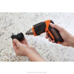 BLACK+DECKER Pravokotni nastavek za akumulatorski vijačnik 4v max 8B2Z574 orodja - Image 5