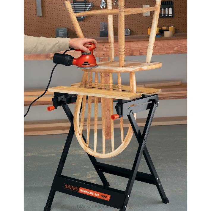 BLACK+DECKER prenosna delovna miza workmate z zmogljivostjo 350 funtov 8B2Z685 orodja - Image 3