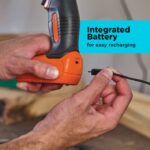 BLACK+DECKER Projektni komplet 8v max, pripravljen za okrasitev, vključuje akumulatorski vrtalnik in osnovna ročna orodja 8B2Z558 orodja - Image 5