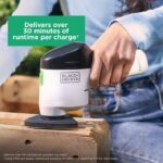 BLACK+DECKER reviva 12v max akumulatorski brusilnik za podrobnosti s polnilcem 8B2Z616 orodja - Image 10