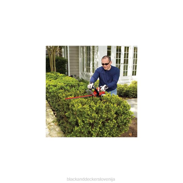 BLACK+DECKER Samo 22-palčno orodje akumulatorske škarje za živo mejo 20 V 8B2Z506 na prostem - Image 4