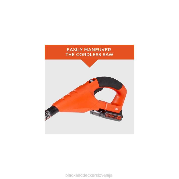 BLACK+DECKER Samo 8-palčno žago z največjo napetostjo 20 V 8B2Z396 na prostem - Image 15