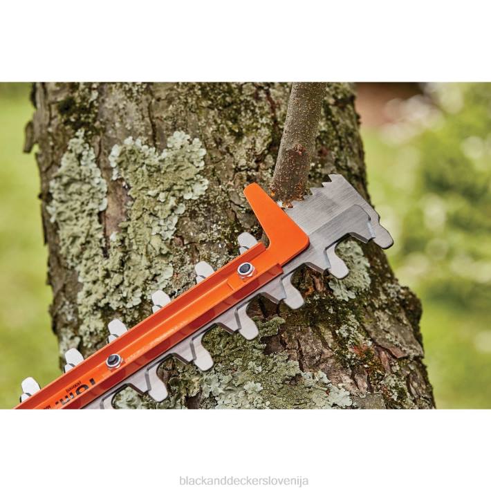BLACK+DECKER škarje za živo mejo z rezilom z dvojnim delovanjem 16-palčni 8B2Z498 na prostem - Image 6