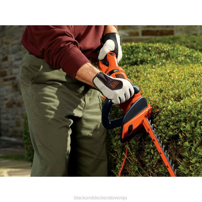 BLACK+DECKER škarje za živo mejo z vrtljivim ročajem rezila z dvojnim rezilom 3,3 ampera 24 palcev 8B2Z495 na prostem - Image 11