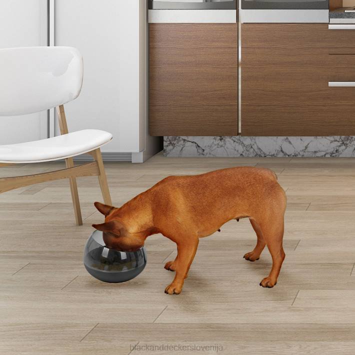 BLACK+DECKER Slow feeder rocking dogbowl ena velikost črna 8B2Z241 dom in življenjski slog - Image 1