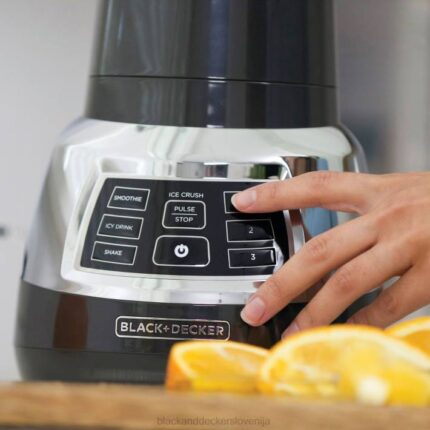 BLACK+DECKER tihi mešalnik s ciklonsko stekleno posodo 8B2Z283 kuhinja