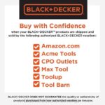 BLACK+DECKER tračni brusilnik z vrečko za prah 7-amp 3-palčni x 21-palčni 8B2Z645 orodja - Image 12