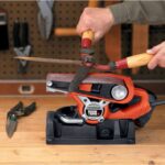 BLACK+DECKER tračni brusilnik z vrečko za prah 7-amp 3-palčni x 21-palčni 8B2Z645 orodja - Image 3