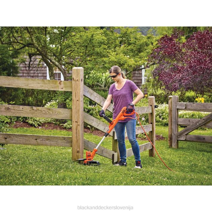 BLACK+DECKER trimer z vrvico s samodejnim podajanjem električni 6,5-amp 14-palčni 8B2Z493 na prostem - Image 1
